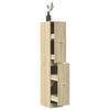 VidaXL Apothecary Cabinet Sonoma Oak Engineered Wood, Apothecary Chest, Apothecary Furniture, Chest of Drawers 3309629