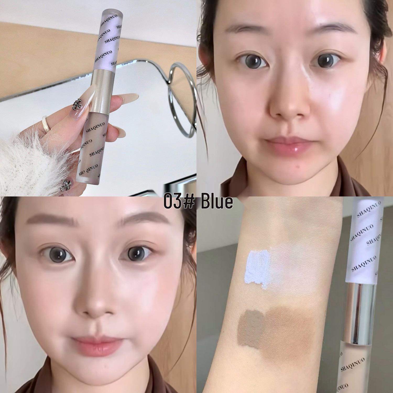 Двусторонний жидкий стик для контуринга и хайлайтера SHAQINUO: Придающий объем, Осветляющий, Многоцелевой для естественного сияния.