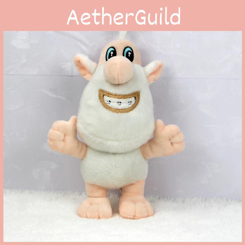 Entzückendes Anime Cartoon Kleines Weißes Schweinchen Brownie Buba Booba Plüsch Stofftier für Kinder