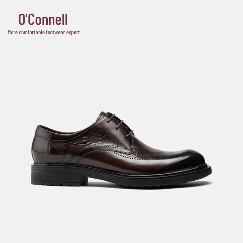 Aokang Men s Formal Leather Derby Shoes 38