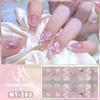 Three-dimensional Waterproof No-bake Gel Nail Polish Film Full Sticker European and American Sexy Nail Film Paper Nail Film Paper
