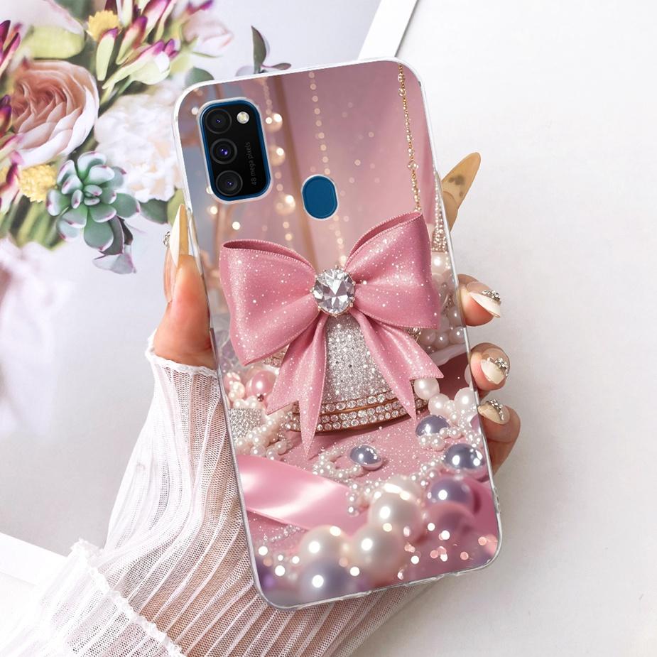 For Samsung Galaxy M21 Case SM-M215F New Fashion Painted Cover Soft Silicone Case For Samsung M21 2021 M 30 s Galaxy M30s Fundas