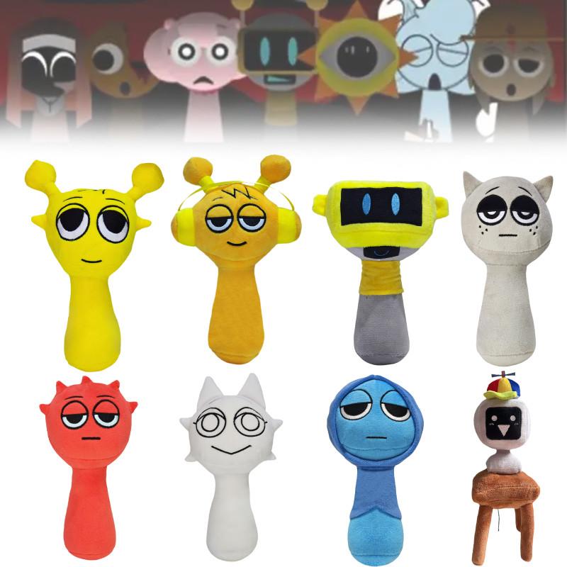 Sprunki Plüsch Musik Spiel Roboter Spielzeug Festliches Geschenk Ideal für Kinder und Sammler 20cm