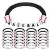 12pcs Casual Wear Football Bracelets Stackable Sports Bracelets Gift Theme Bracelets  Unisex