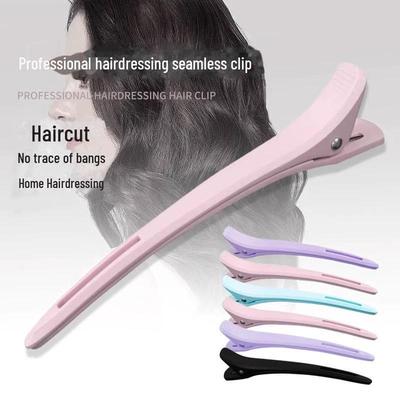 Professionelle nahtlose Entenschnabel-Haarspange zum Stylen und Positionieren