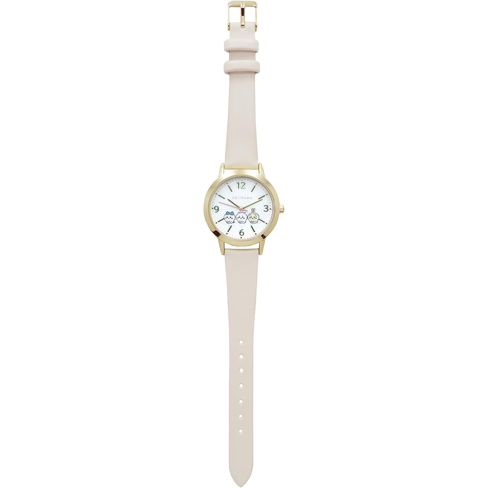 Fieldwork Women s Chikawa Analog Leather Watch White with Strap and Quartz Movement