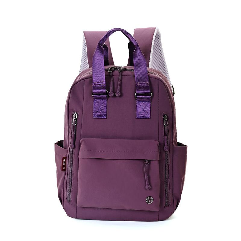 Schoolbag Fashion Large Capacity Backpack Spring New Simple Versatile Nylon Casual Bag Women's Travel Backpack