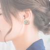 Chanel Pierce White Metal Women