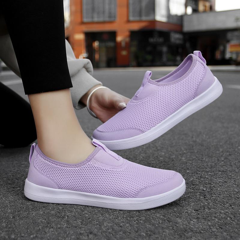 Women Summer Casual Shoes Anti Slip Sports Lightweight Comfortable Training Running Sneaker Loafers Tennis Femimino Ladies