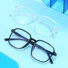 High-quality Unisex Square Plain Optical Glasses Anti Blue Light Computer Eyewear for Myopia Nearsighted