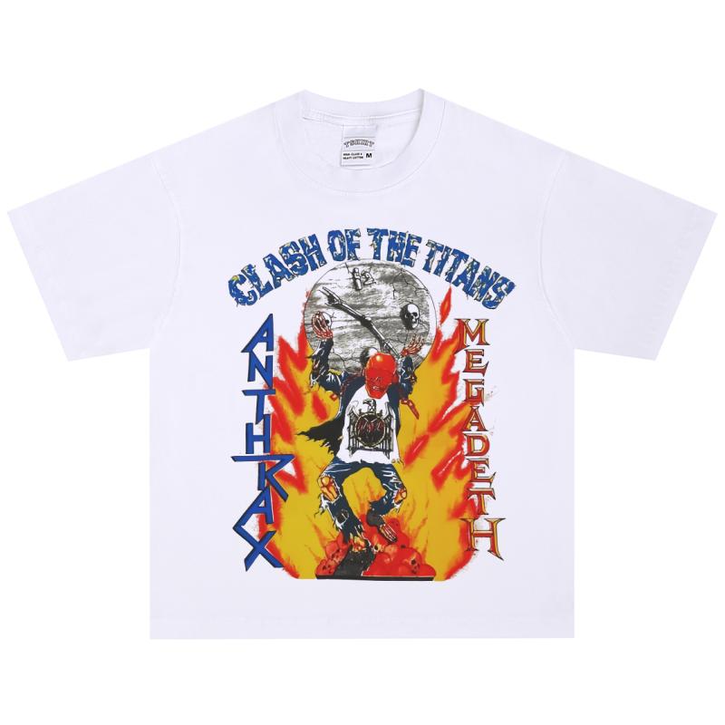 Clash Of The Titans T-Shirt, Soft Fabric Casual Daily Wear XXXXL