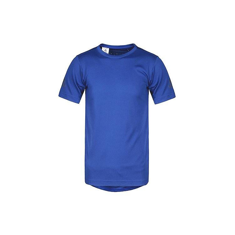 adidas Sports Round Neck Short Sleeve Bright Blue Men s CE0814 L