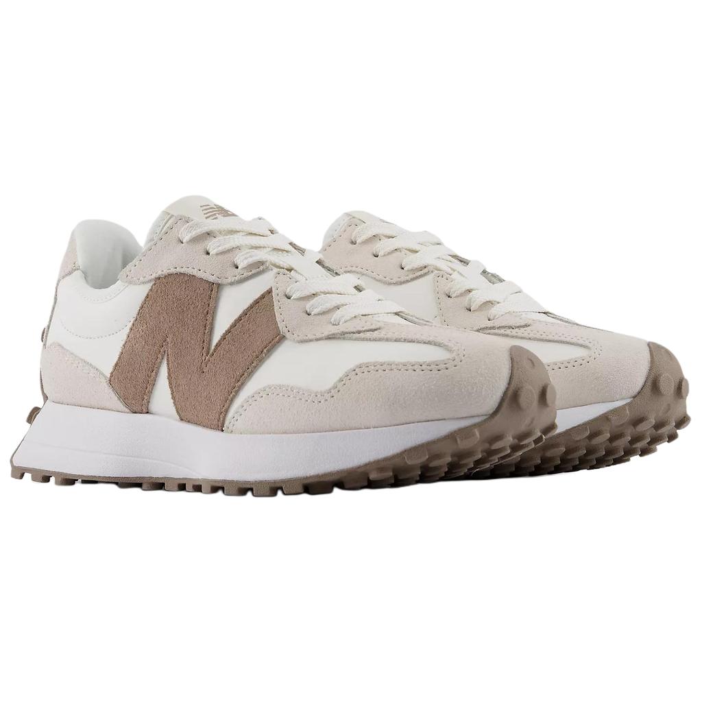 New Balance NB 327 Running Shoes Women's Low Top Beige/White/Brown W327SUC