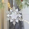 2025 Acrylic Snowflake Christmas Tree Bells Pendant  Star Room Home Decoration Christmas Navidad Ornaments Christmas Supplies