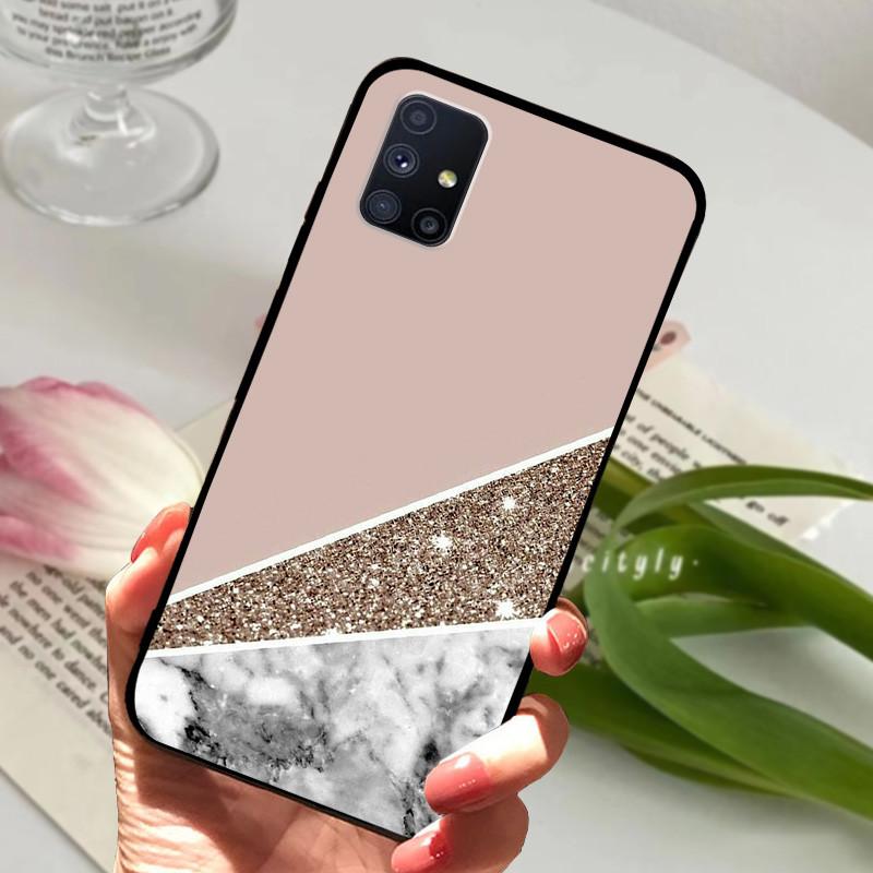 For Samsung Galaxy M51 Case Cover Soft TPU Animal Silicone Phone Case For Samsung A51 GalaxyM51 SM-M515F M 51 A 51 Fundas Bumper