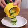 Lemon Fruit & Veggie Spiral Slicer with Flower Design