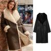 Doppelseitiger Langmantel für Damen - Europäischer & Amerikanischer Stil für Herbst/Winter
