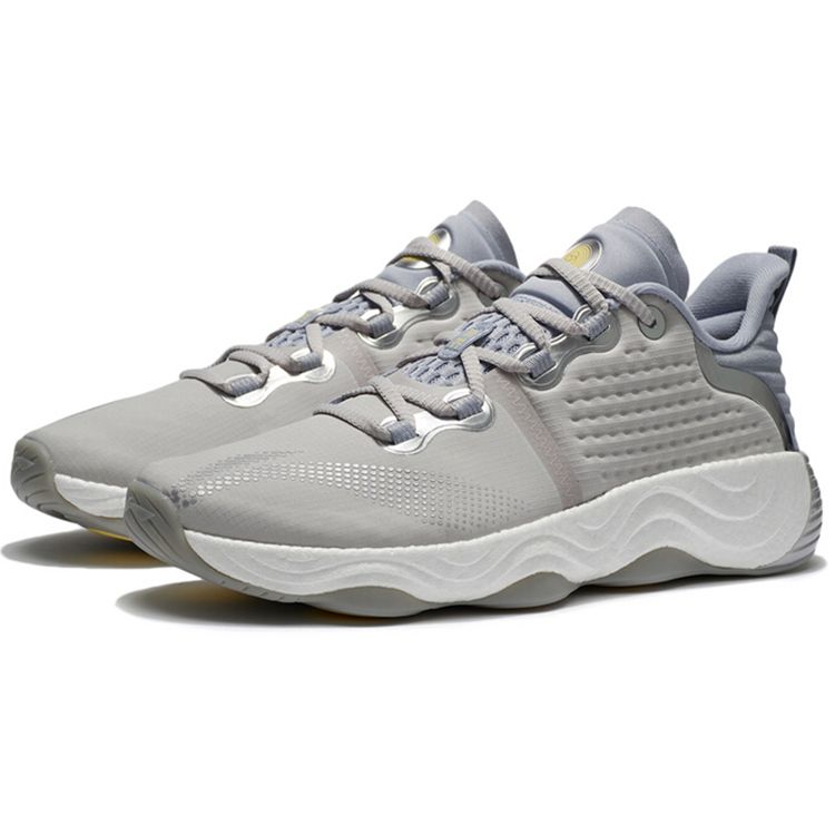 Li-Ning Unbounded 3 Lightweight High Resilience Multifunctional Low-Top Casual Shoes Men sneakers Micro-Crystal-Gray AFVS003-1