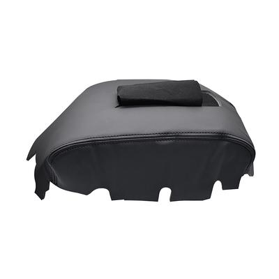For Chevrolet Silverado GMC Sierra 2014 2015 2016 2017 2018 Leather Center Console Armrest Cover Black Replace Protector Trim