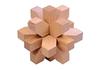Doyusha Wooden 3D Puzzle, Blue Box of the Genius, Set of 6, 1 of Each