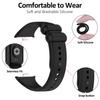 Silicone Strap with PC Case Cover for Redmi Watch 6 Band Sports Comfortable Replacement Bracelet for Xiaomi Redmi Watch6