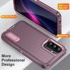 Samsung Galaxy A56 All-around Silicone Holder Phone Case Comfortable Skin Friendly Anti Drop Fingerprint Phone Protection Case