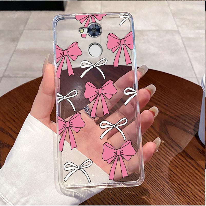 For Huawei Honor 6A / Holly 4 DLI-L42 L22 Phone Case Clear Luxury Cute Love Rabbit Funny Pattern TPU Soft Silicone Cover Casing