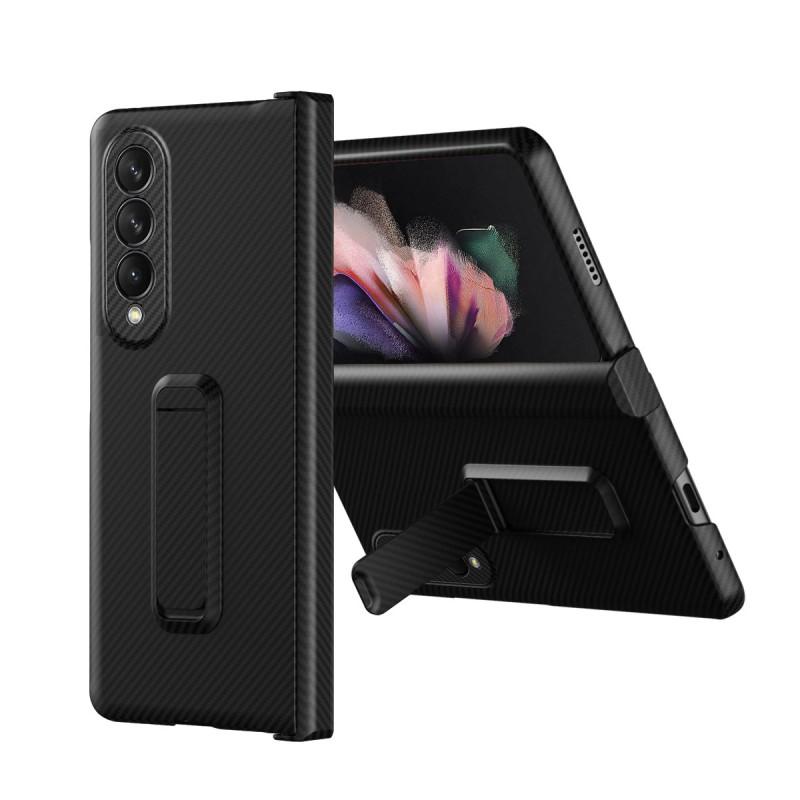 Foldable Phone Case Galaxy Z Fold4 With Kickstand Full Coverage PC Shell Shockproof Anti-Scratch Protective Cover In