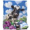 JQ Licensing Jlo Silky Cow Supersoft Blanket