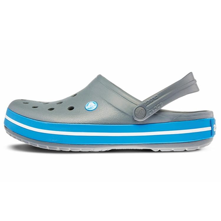 Crocs Beach Gray Blue Sandals Grey Blue Men s 11016-07W EU 39-40