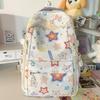 Schoolbag Children Elementary School Girls High Value Ins Large Capacity High School Printed Backpack