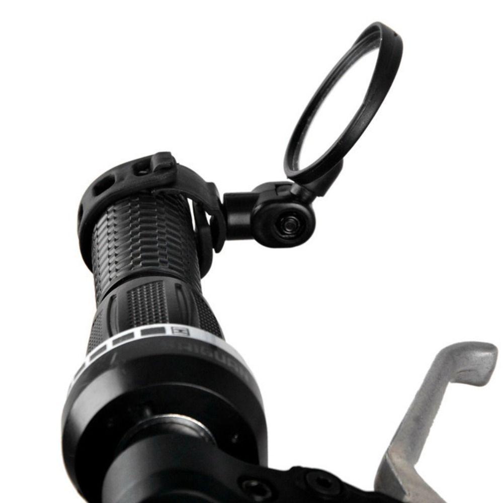 2Pcs Adjustable Rear View Glass Replacement Rotatable Bicycle Rear Mirrors  Bike