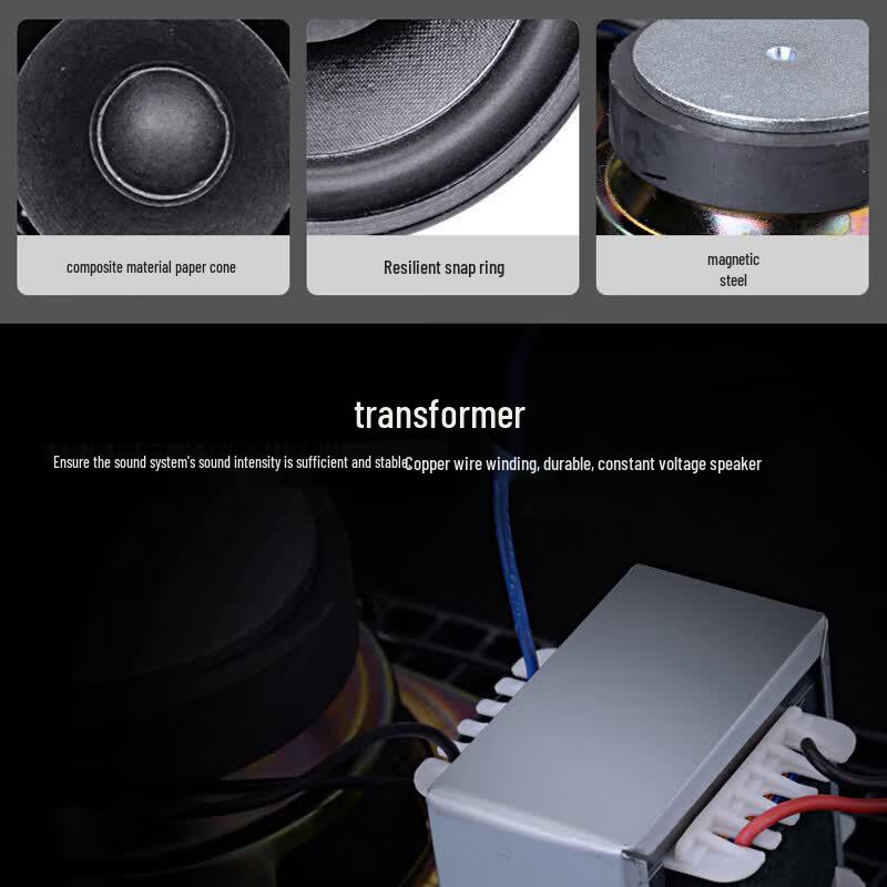 SAST Outdoor Waterproof Commercial Sound Column Speaker CN Plug (adapter Included)