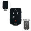 Car Key Case Smart Keyless Remote Fobs Shell Cover Keychain for Chevrolet Suburban Tahoe 2018 GMC Yukon