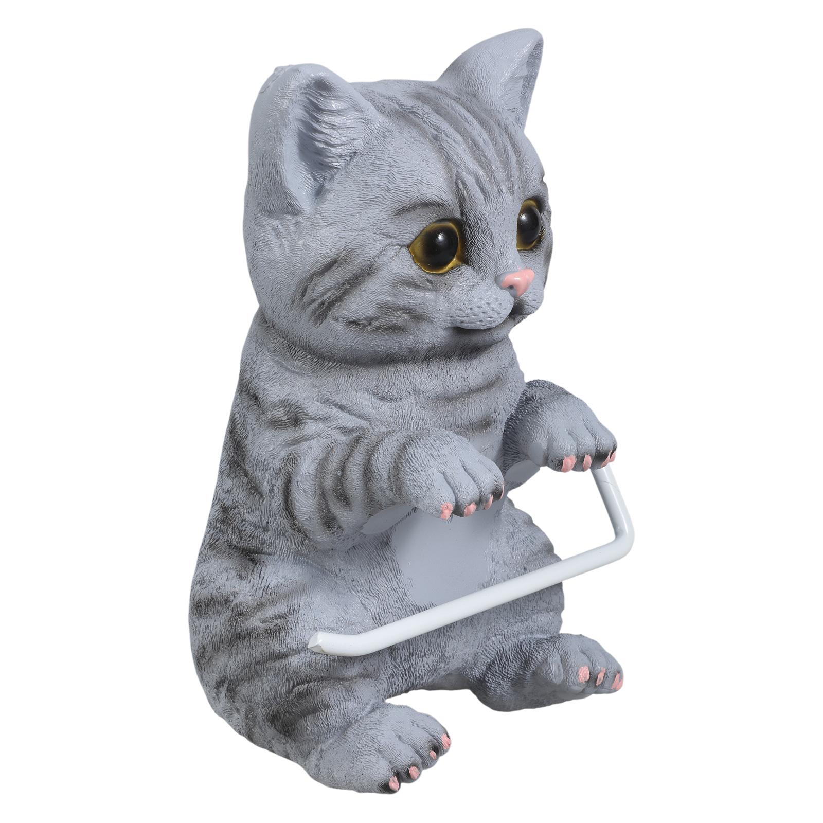 

Милий тематичний диспенсер для рулону туалетного паперу, настінний, для зберігання, з полімерного матеріалу, компактний, економний простір, домашній декор A