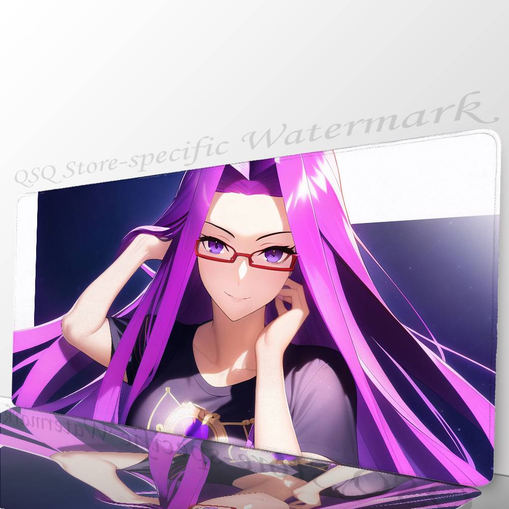 M-Medusa Anime Game Fate Mousepad Non-slip Suitable For Office Computers Laptops E-sports Game Desk Mats XXL Keyboard