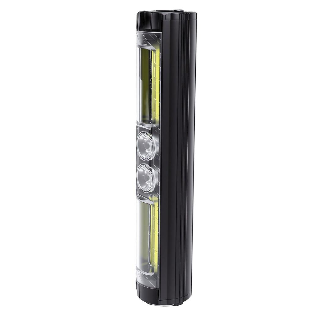 Bike Light USB Rechargeable Bike Headlight with OLED Display Type C Charging 270 Degrees Wide Beam for Cycling