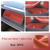 For BMW X1 iX1 2016 - 2026 Car Door Slot Storage Box Leather Protective Pad Cover Glove Box Storage Barrel Interior Accessories