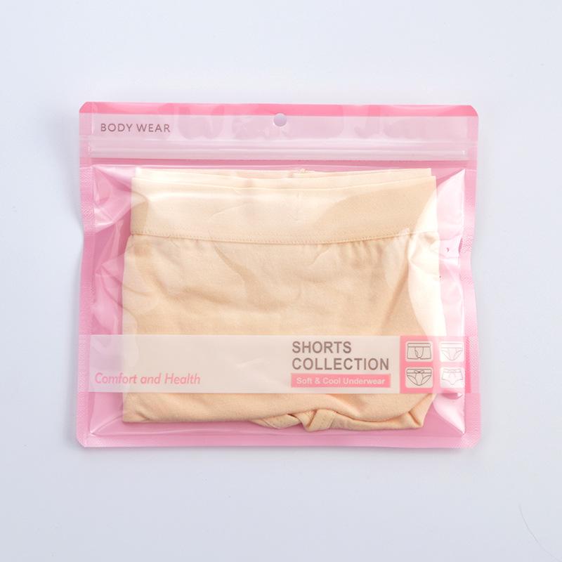 Individually Packaged: Girls' Breathable Cotton Mid-Waist Solid Underwear for Students