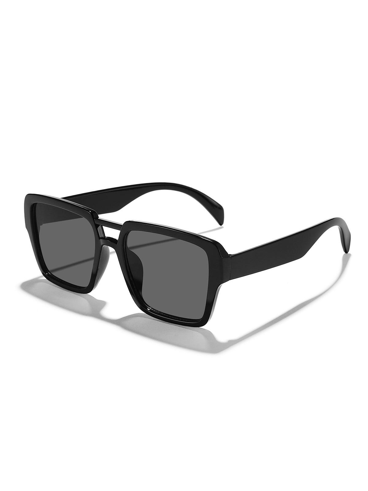 

Retro Bold Aviator Sunglasses Multiple Color Gradient Lenses Tortoiseshell Accent Fashion Eyewear For Daily Outfits KJ117
