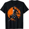 Ninja Warrior Tee - Shadow of The Blade T Shirts Cool Graphic T Shirts Men Clothing Tops Camisas Streetwear Ropa Hombre