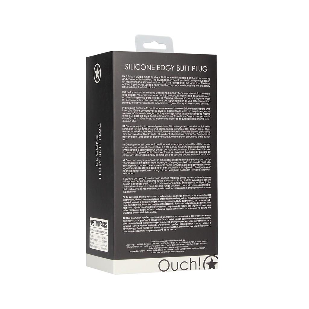 Ouch! - Edgy Butt Plug