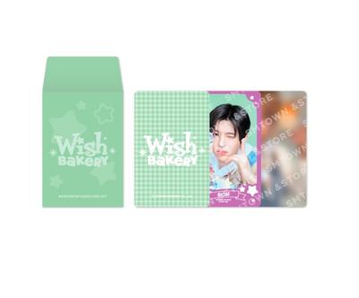 NCT WISH WISH BAKERY POP-UP Official MD Random Patissier Card Set (2pcs) | K-POP Collectible Goods