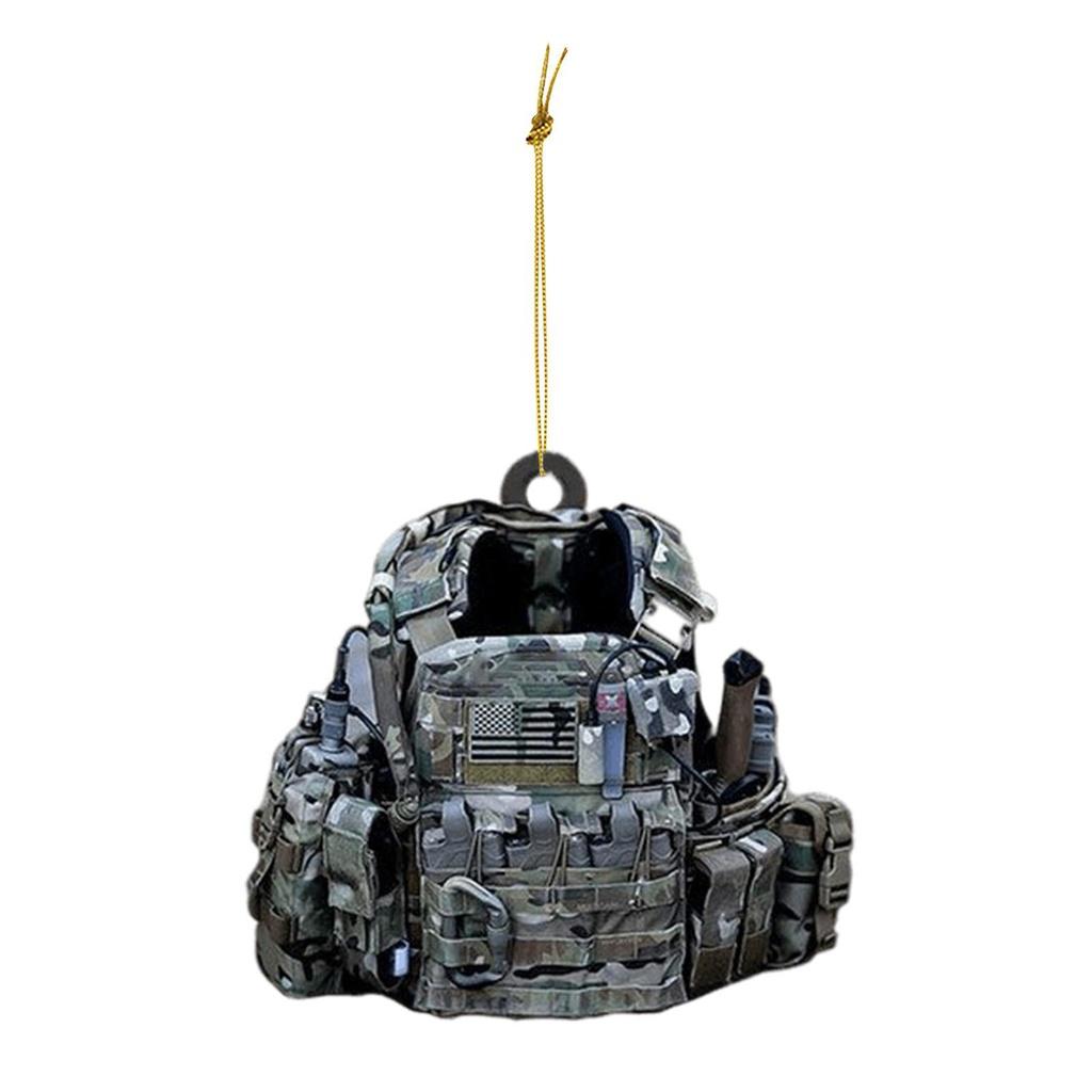 

Униформа Плоский Военный Акриловый Подвесной Кулон для Автомобиля Рождественский Декор Принадлежности Вечеринка Style E
