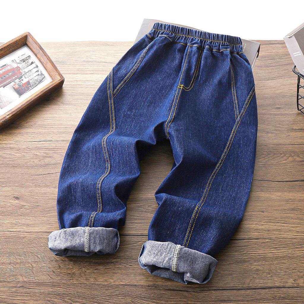 Girls' Jeans Spring Lantern Pants Fashionable Boys' Leg Binding Pants Children's Pants