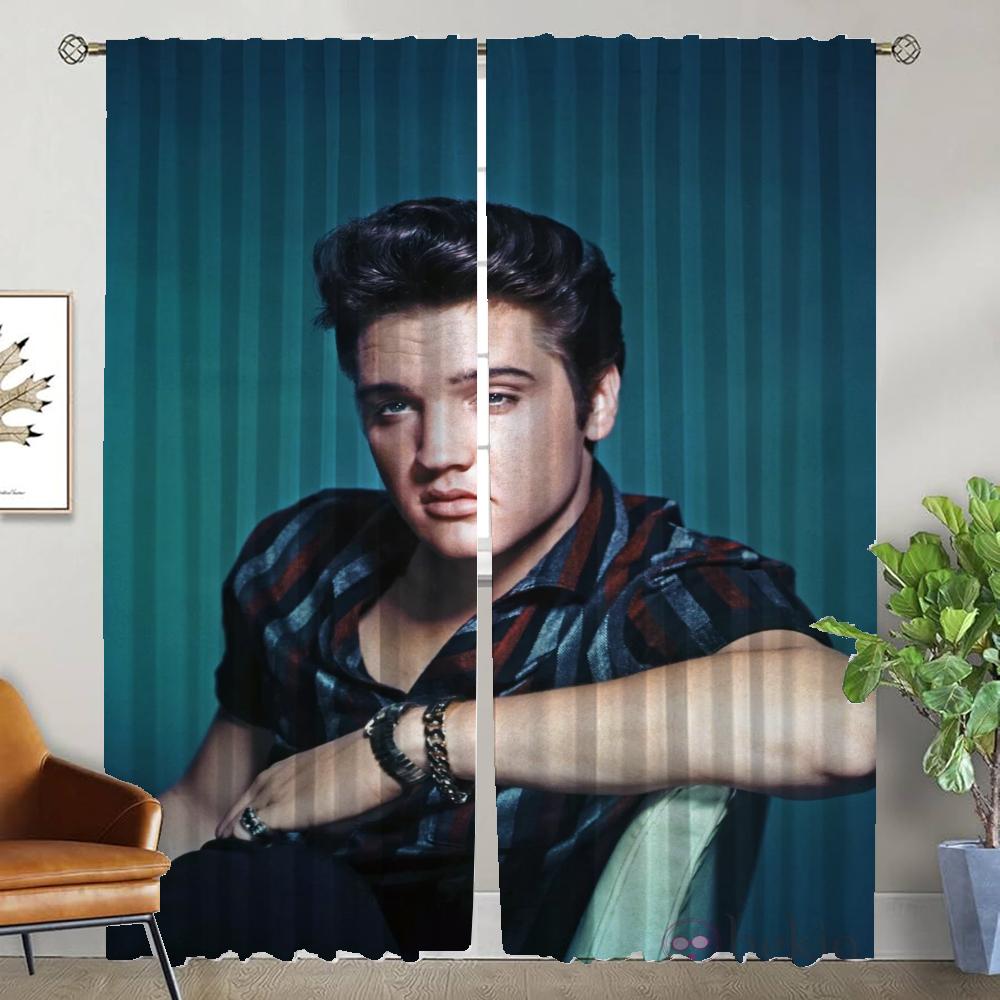 Halloween Decoration Elvies Blackout Curtains for Camera Window Curtain for Room 2 Panel Shades Home Interior Curtains Partition