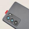 Für OPPO Reno6 Pro 5G Glas Batterie Abdeckung Reno 6 Pro Hintertür Hintere Gehäuse Panel + Kamera Objektiv Kleber