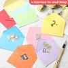 10/50Pcs Colorful Retro Blank Mini Paper Envelopes Wedding Party Invitation Greeting Cards Gift Envelope