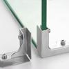 2pcs Stainless Steel Glass Clamp Resistant To Rust Glass Support Angle  Laminate