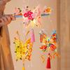 DIY Material Kit Twisted Stick Butterfly Lantern Handmade Butterfly Flower Lantern  Hanfu Props